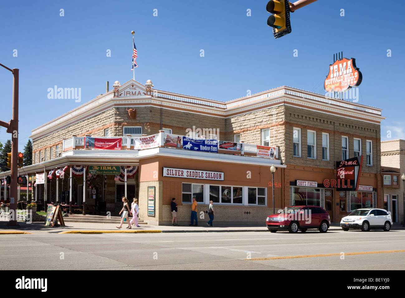 Irma Hotel Cody, Wyoming Banque D'Images