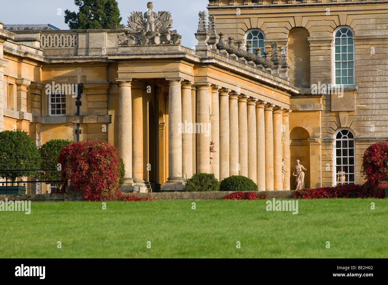 Le palais de Blenheim, Woodstock, oxford, Oxfordshire, Angleterre Banque D'Images