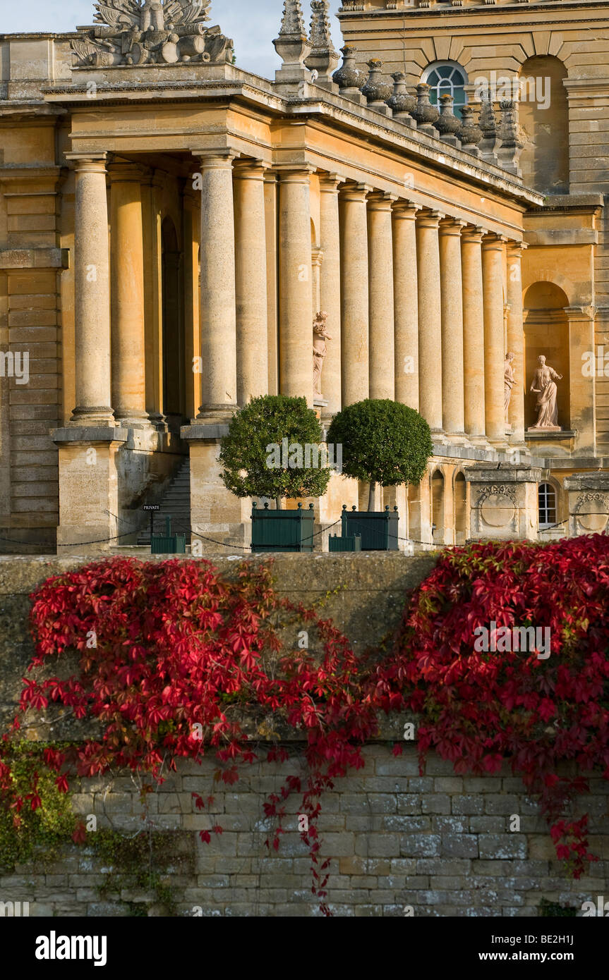 Le palais de Blenheim, Woodstock, oxford, Oxfordshire, Angleterre Banque D'Images