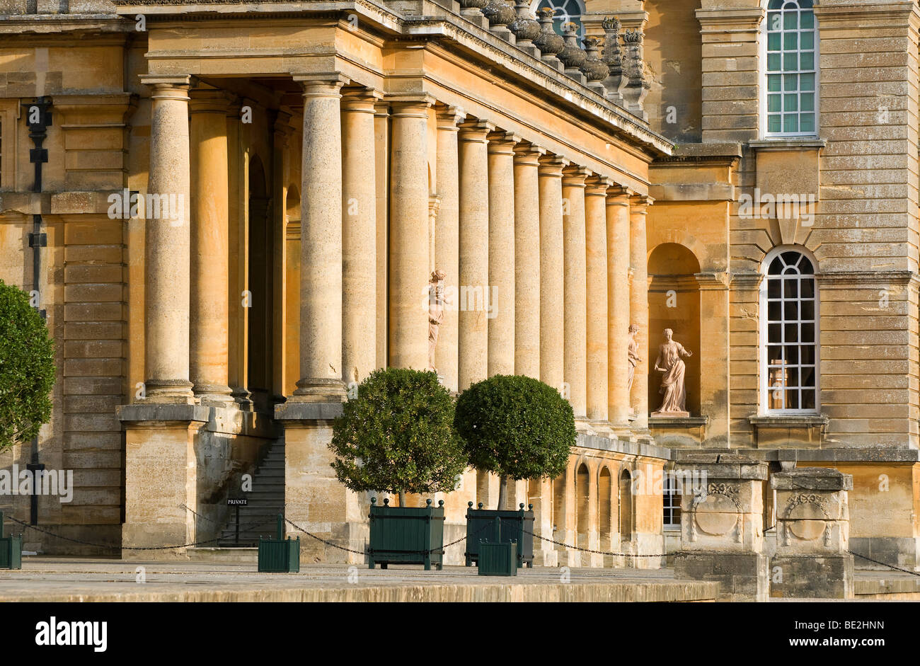 Le palais de Blenheim, Woodstock, oxford, Oxfordshire, Angleterre Banque D'Images