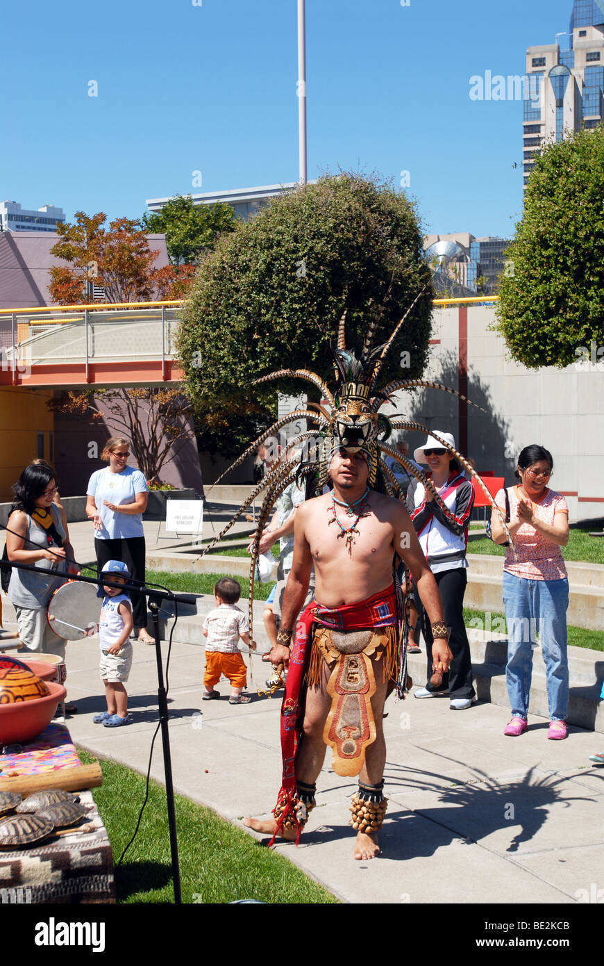 Les jardins Yerba Buena Arts Festival Banque D'Images