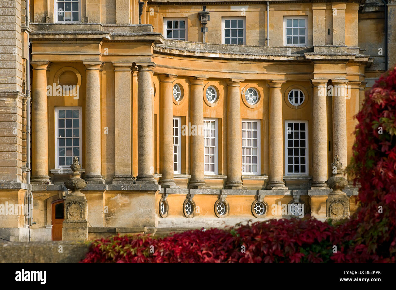 Le palais de Blenheim, Woodstock, oxford, Oxfordshire, Angleterre Banque D'Images