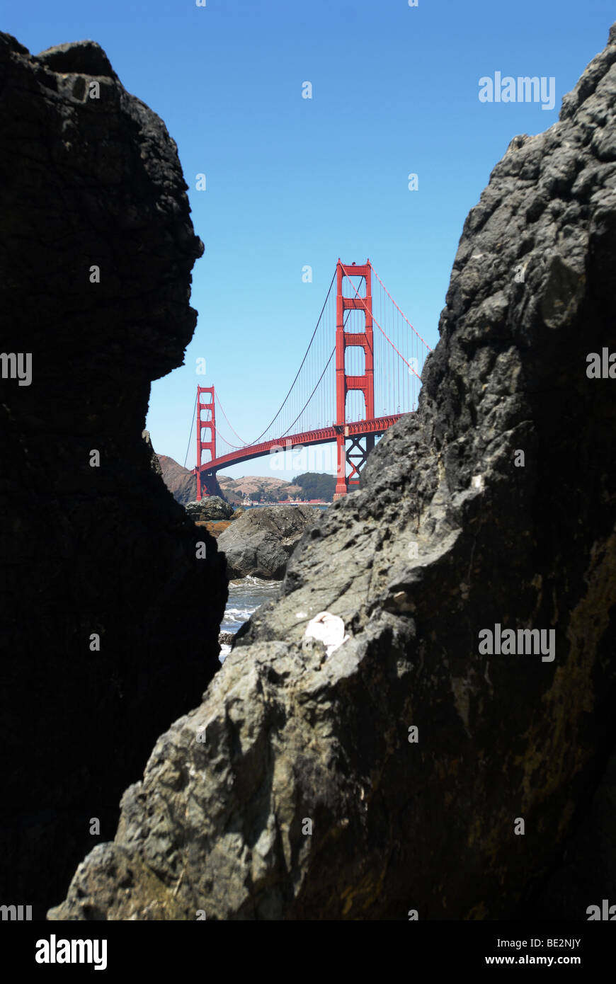 Golden Gate Bridge, San Francisco Banque D'Images