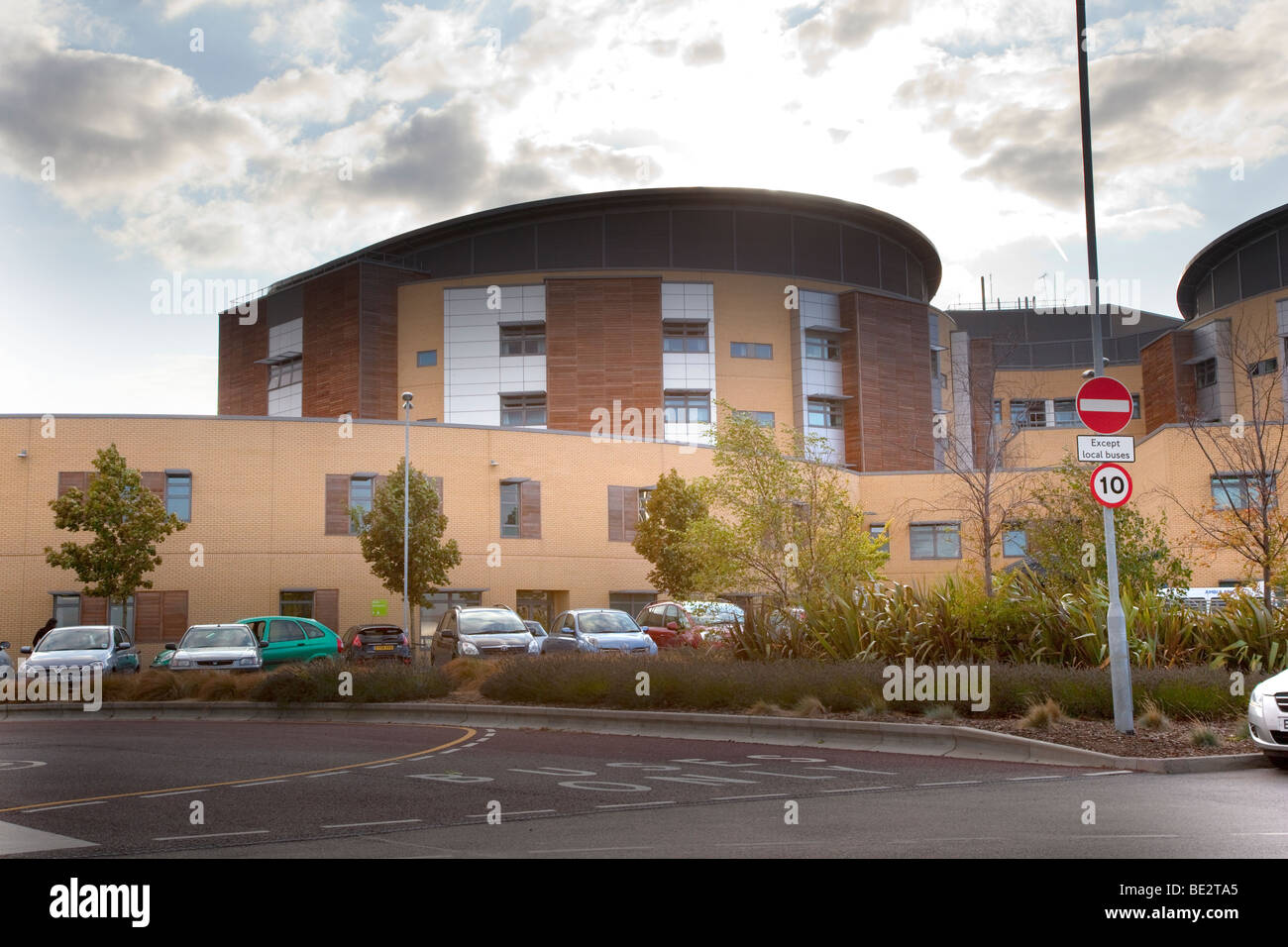 L'hôpital Reine Romford Essex, vue générale Banque D'Images