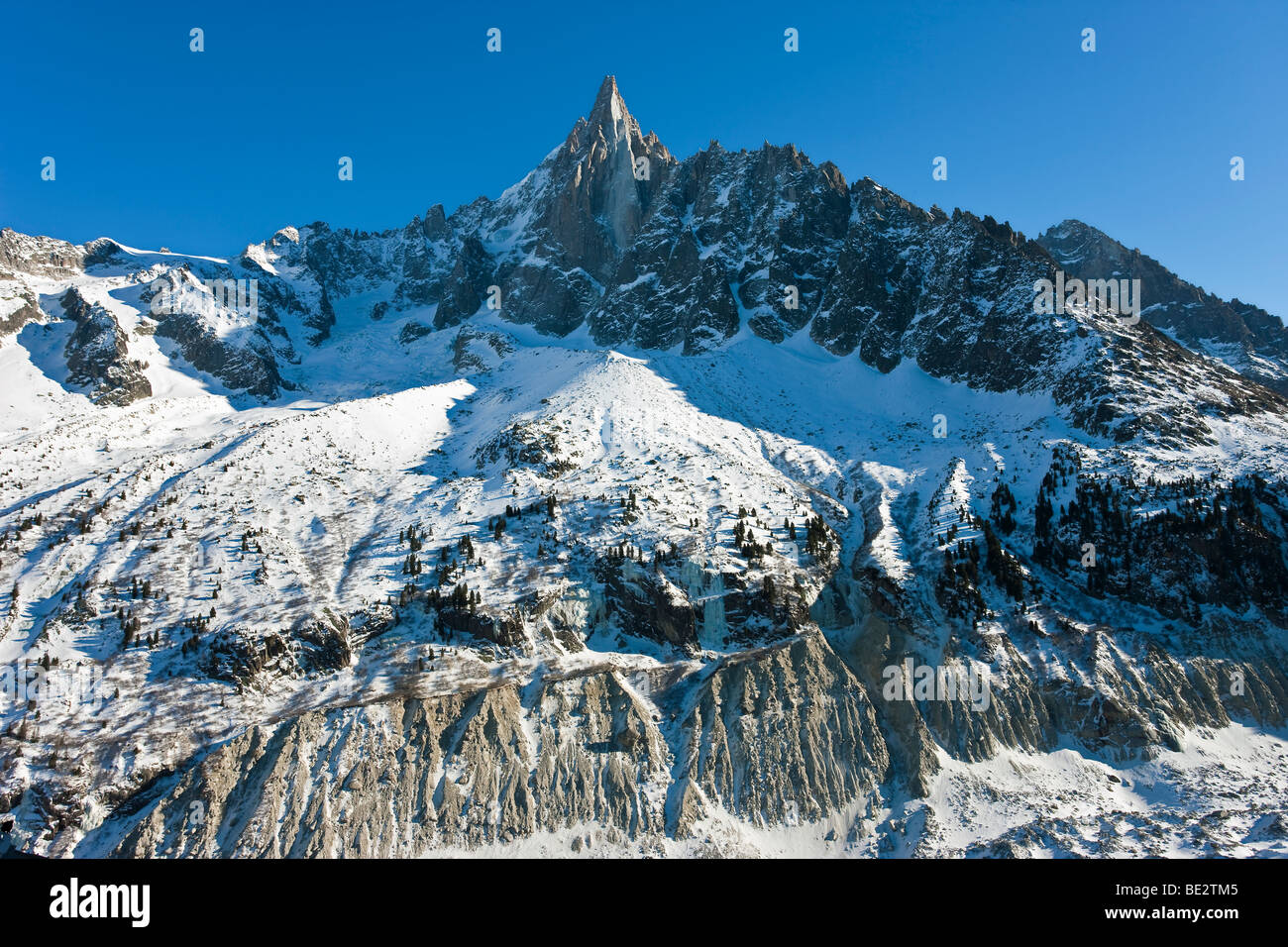 Chamonix-Mont-Blanc, Alpes, Haute Savoie, Chamonix, France Banque D'Images