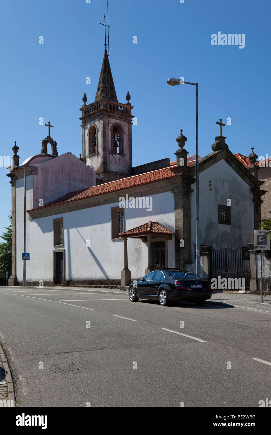 Lapa Chapelle - un musée d'Art Sacré (Museu de Arte Sacra) à Vila Nova de Famalicão, Portugal. Banque D'Images