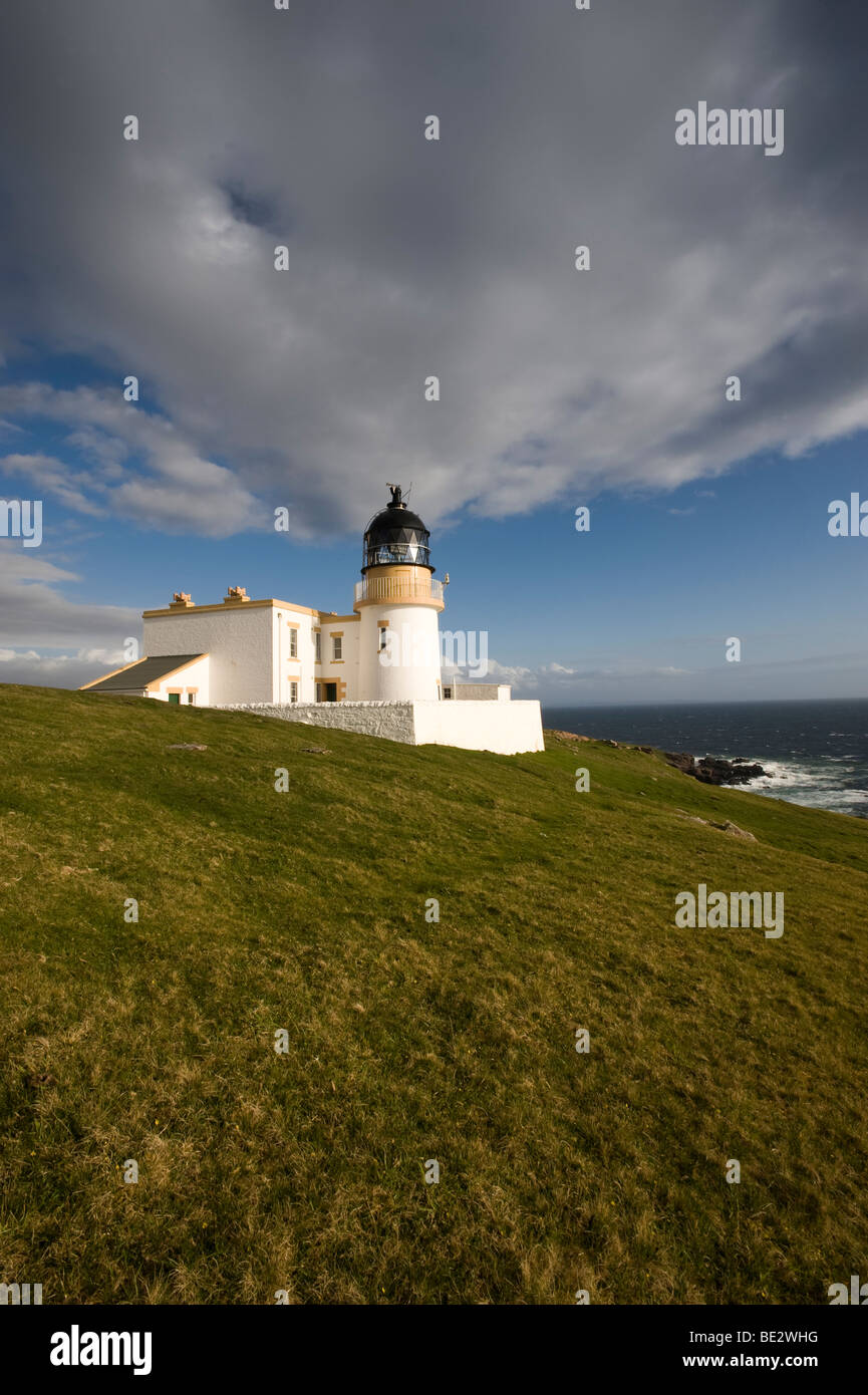 Lighthouse Point, Stoer, Stoer, Ecosse, Royaume-Uni, Europe Banque D'Images