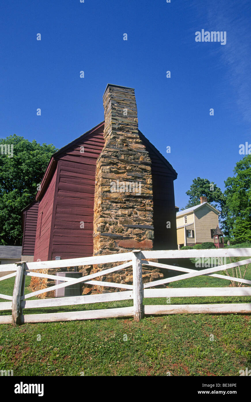 Ash Lawn-Highland, la maison et la ferme du président américain James Monroe, près de Charlottesville, Virginia Banque D'Images