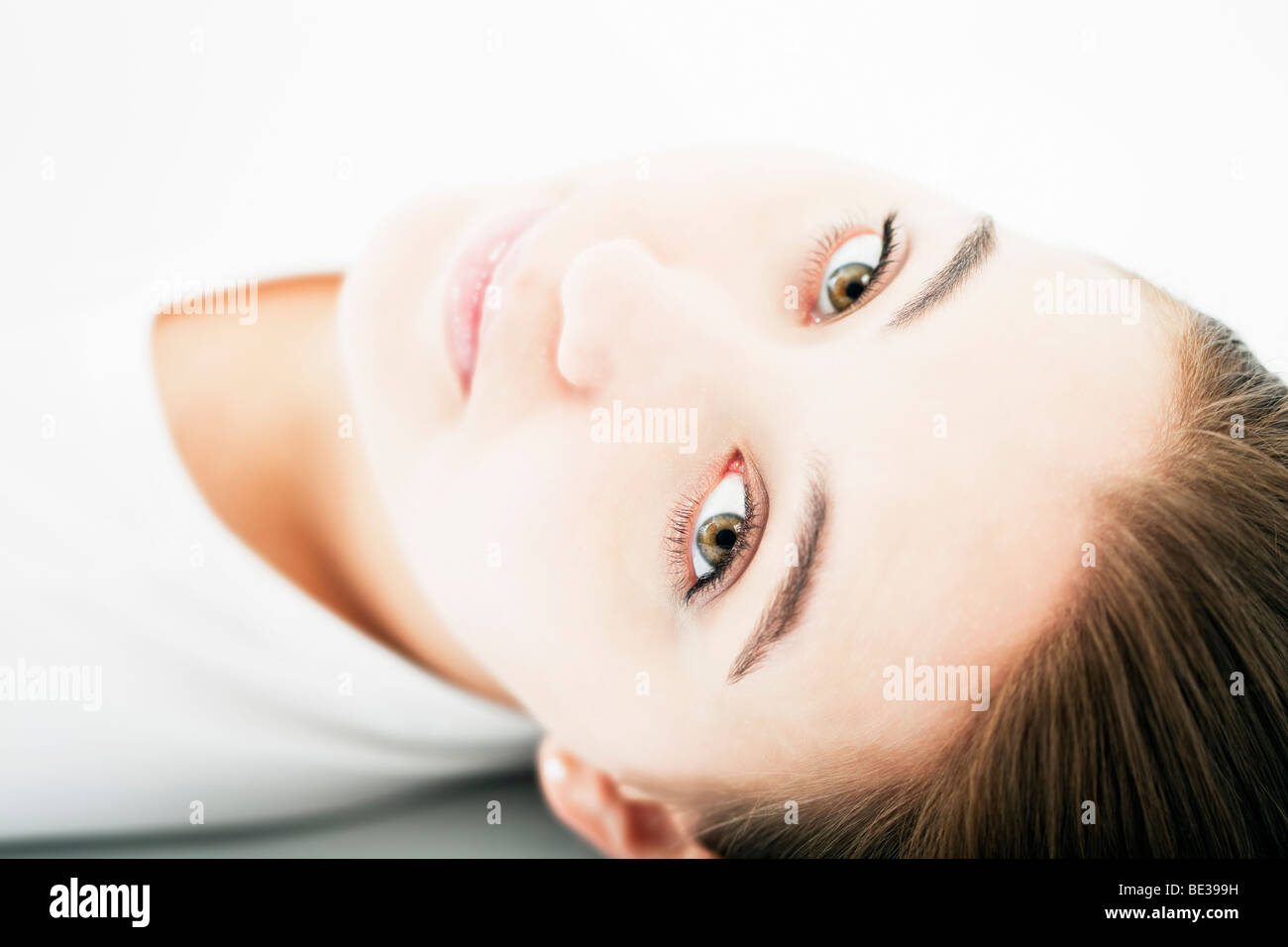 Portrait de jeune femme Banque D'Images