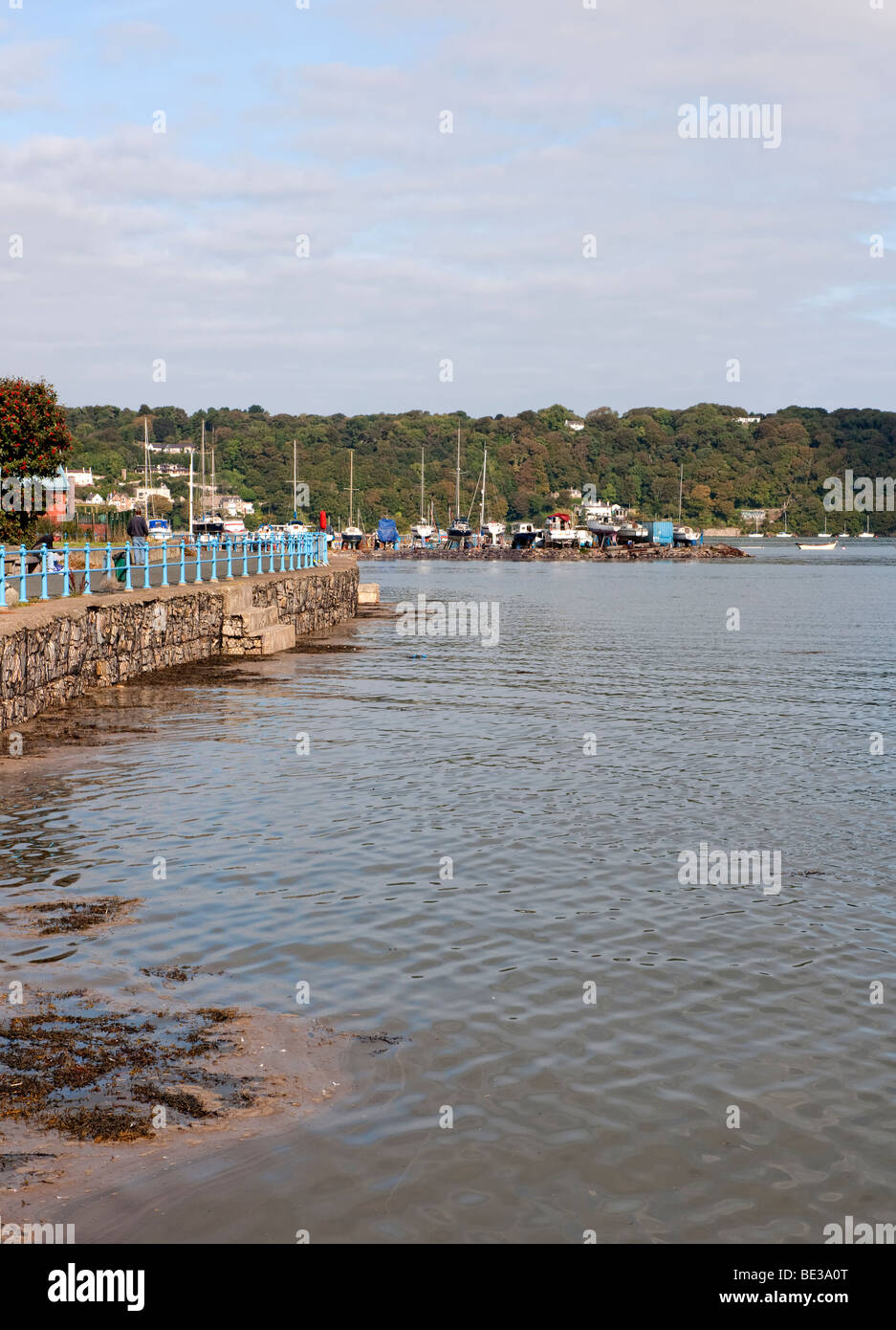 Le port de Bangor, Gwynedd, au nord du Pays de Galles, Royaume-Uni Banque D'Images