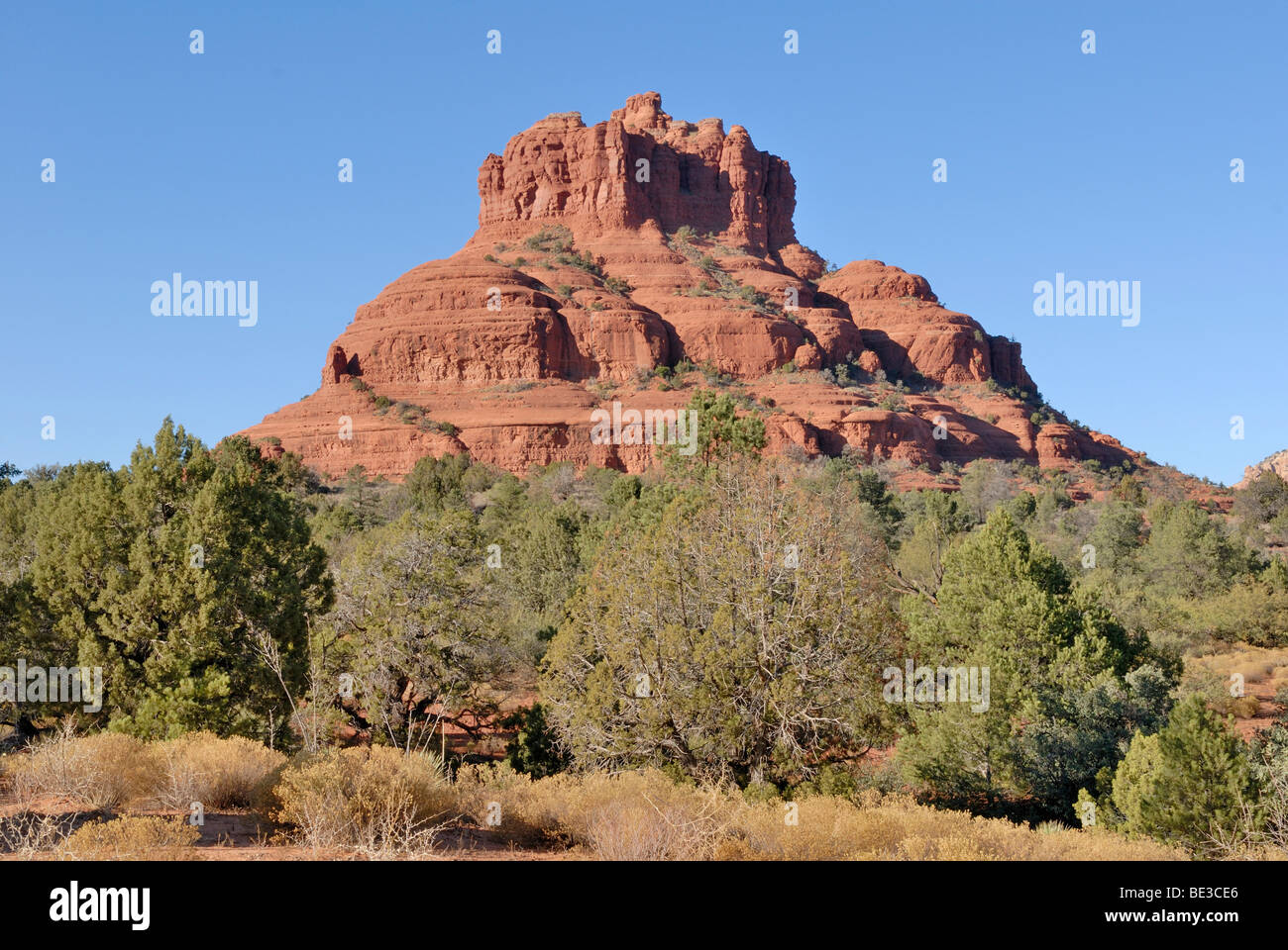 Bell Rock à Sedona, Red Rock Country, Arizona, USA Banque D'Images