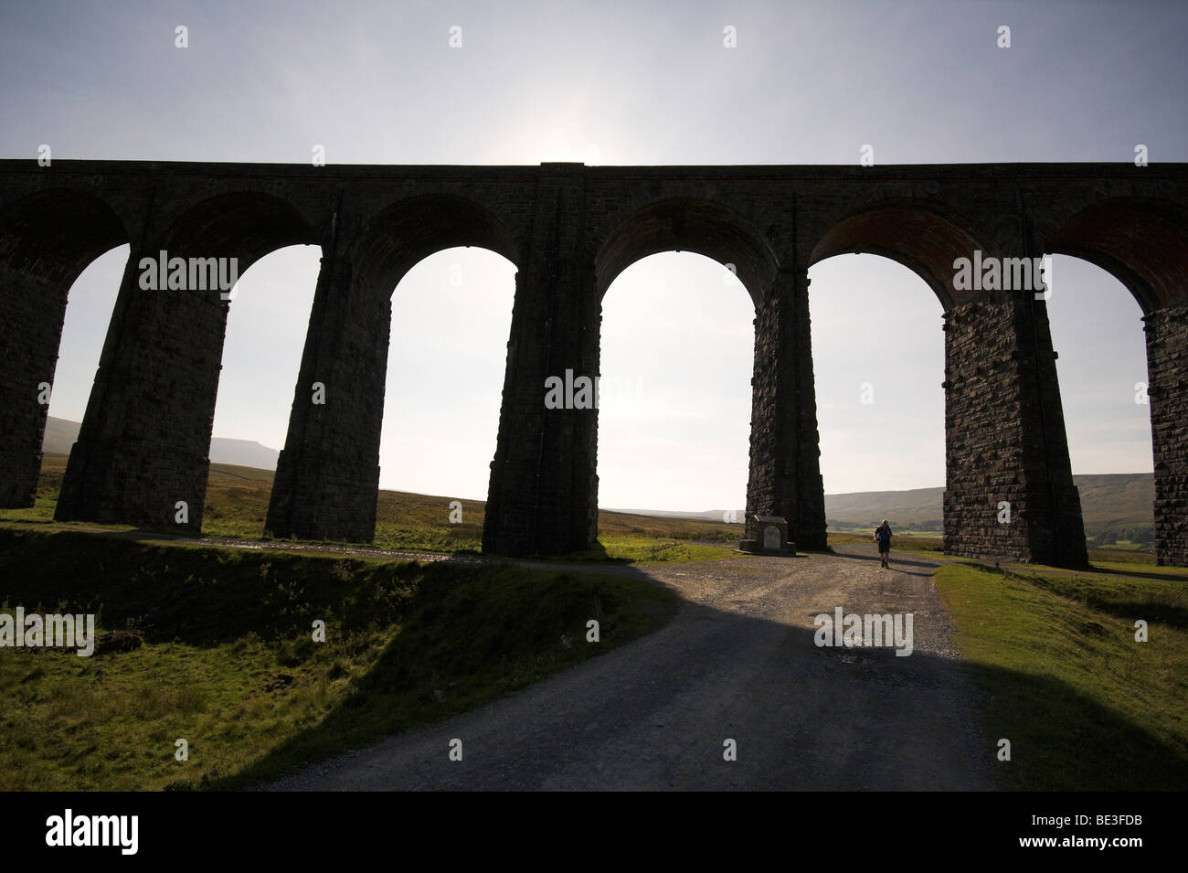 Ribblehead Viaduc, Ribblesdale, Yorkshire, England, UK Banque D'Images