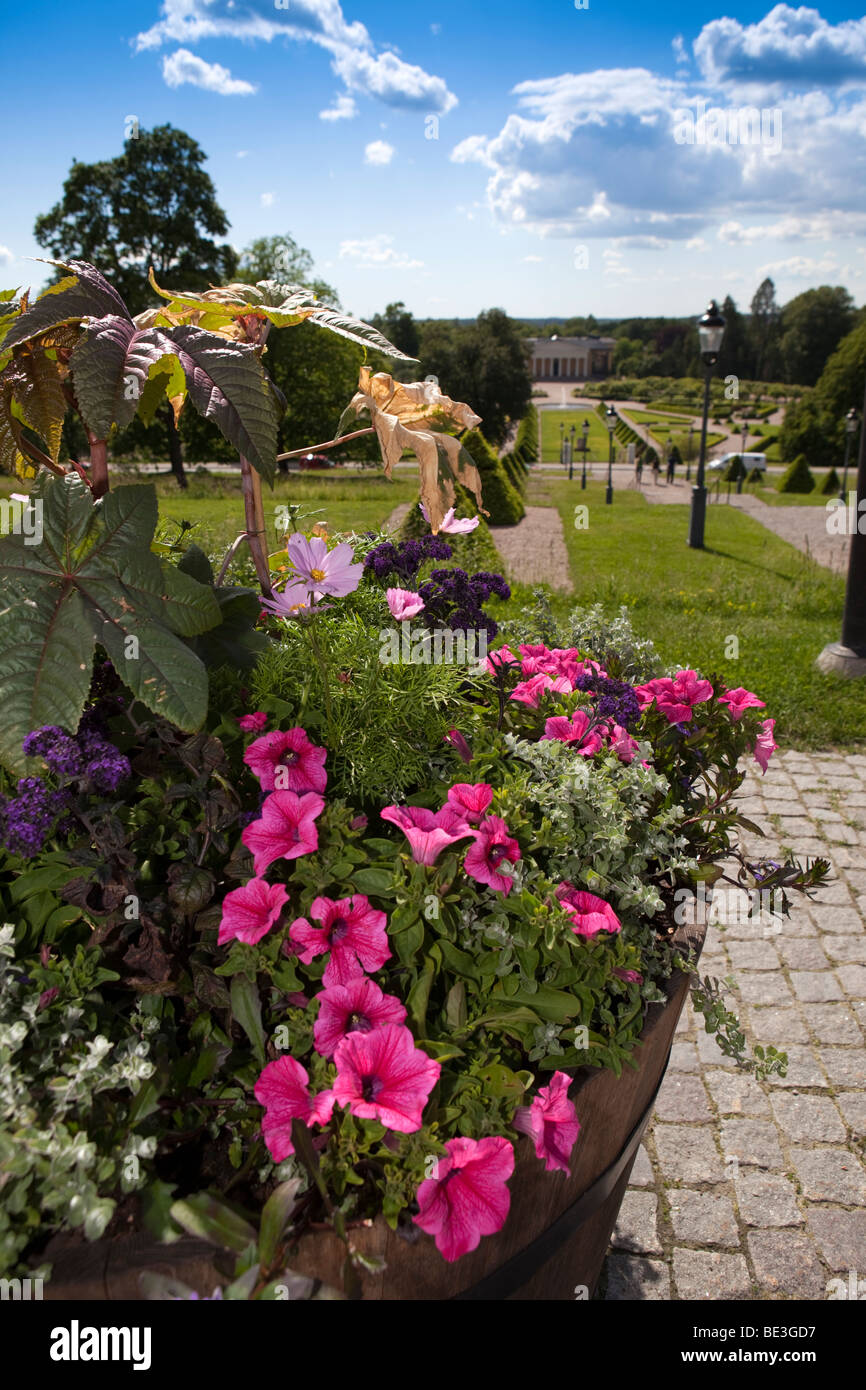 Jardins du Château (Uppsala, Suède) Banque D'Images