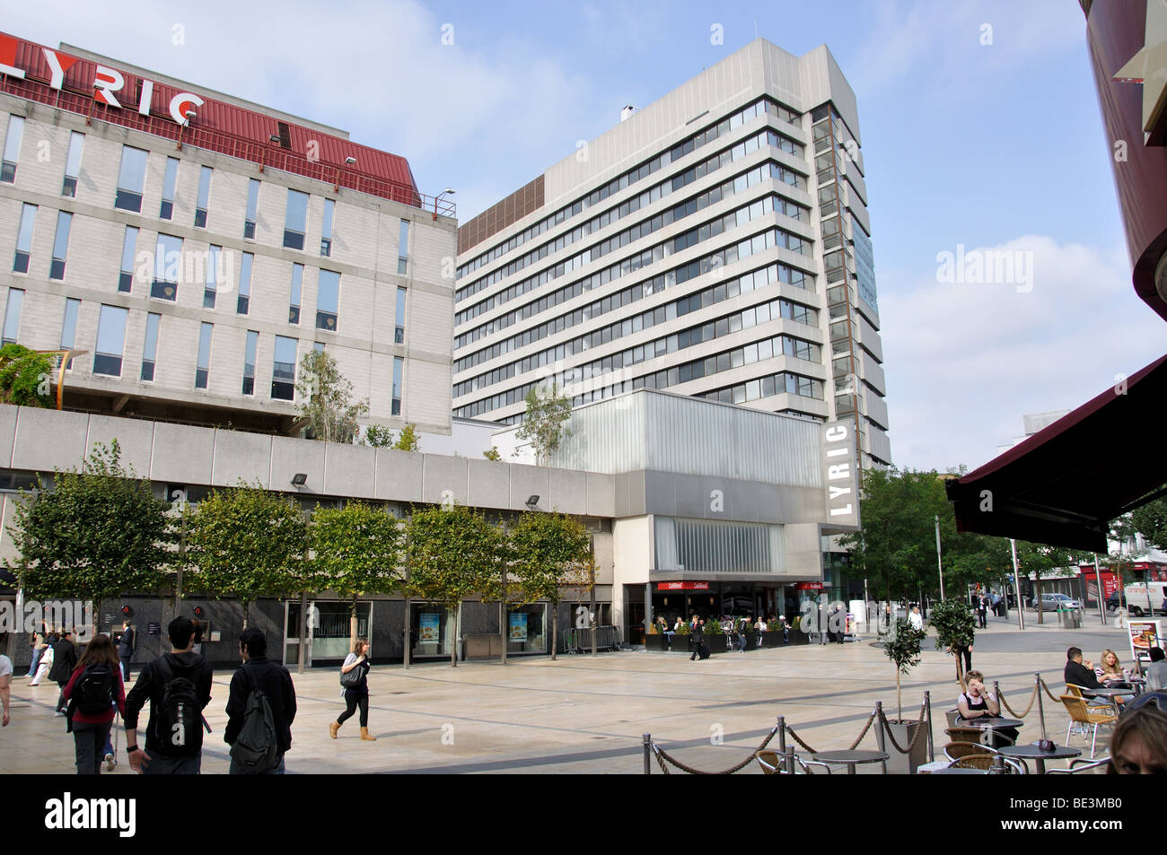 Lyric Square, Hammersmith, London Borough of Hammersmith and Fulham, Greater London, Angleterre, Royaume-Uni Banque D'Images