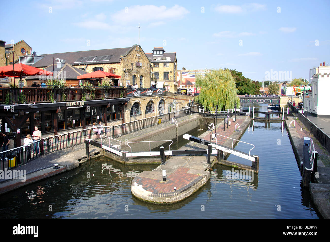 Camden Lock, Camden Town, London Borough of Camden, Londres, Angleterre, Royaume-Uni Banque D'Images