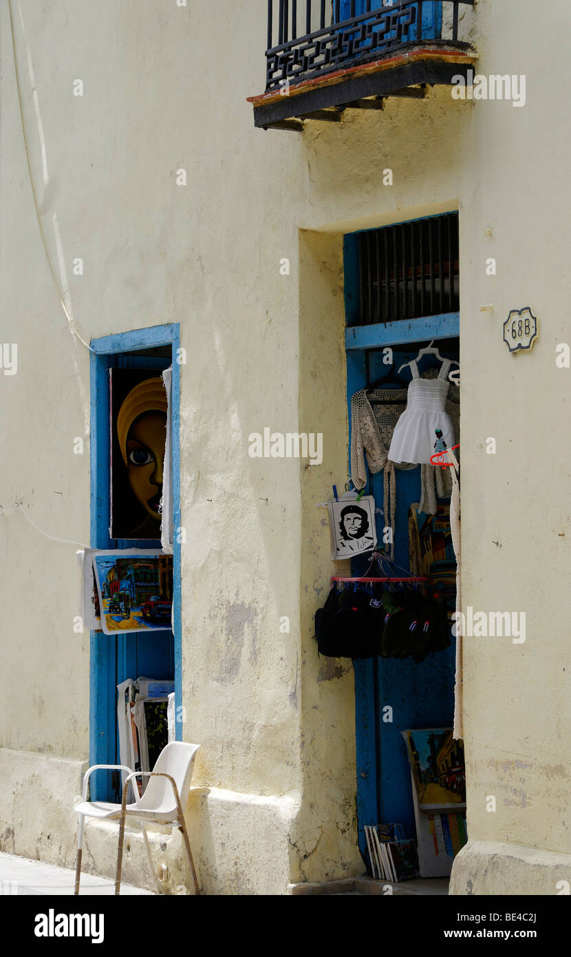 Art & cadeaux, La Havane, Cuba Banque D'Images