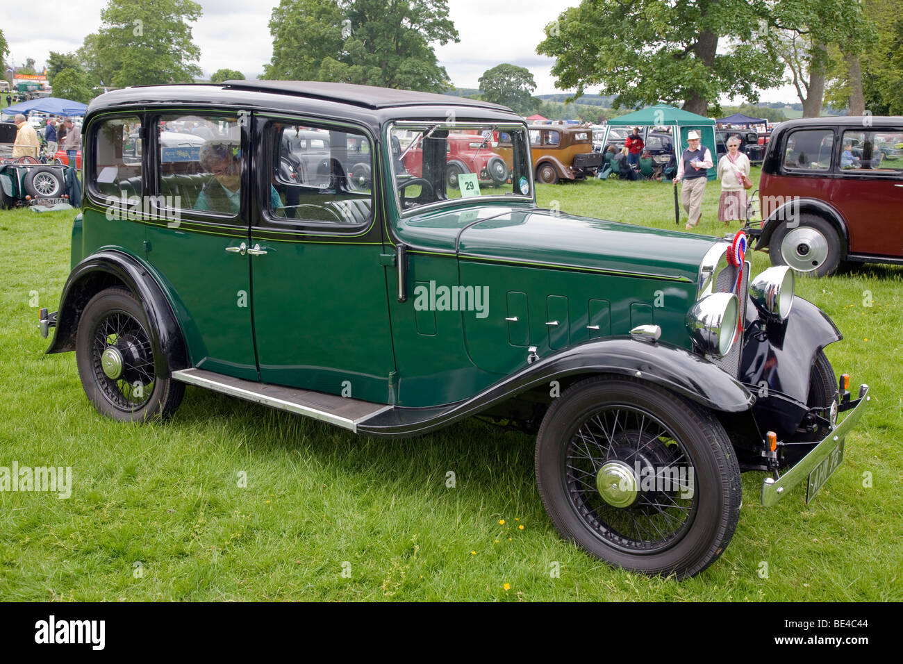 1934 Austin Ascot Salon à Scottish Borders Extravaganza 2009 Automobile Historique Banque D'Images