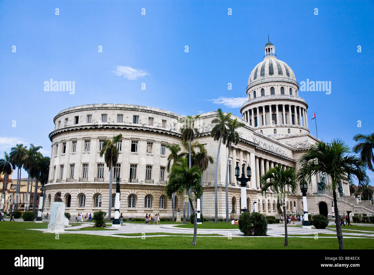 Le bâtiment de la capitale, El Capitolio, à La Havane Cuba Banque D'Images