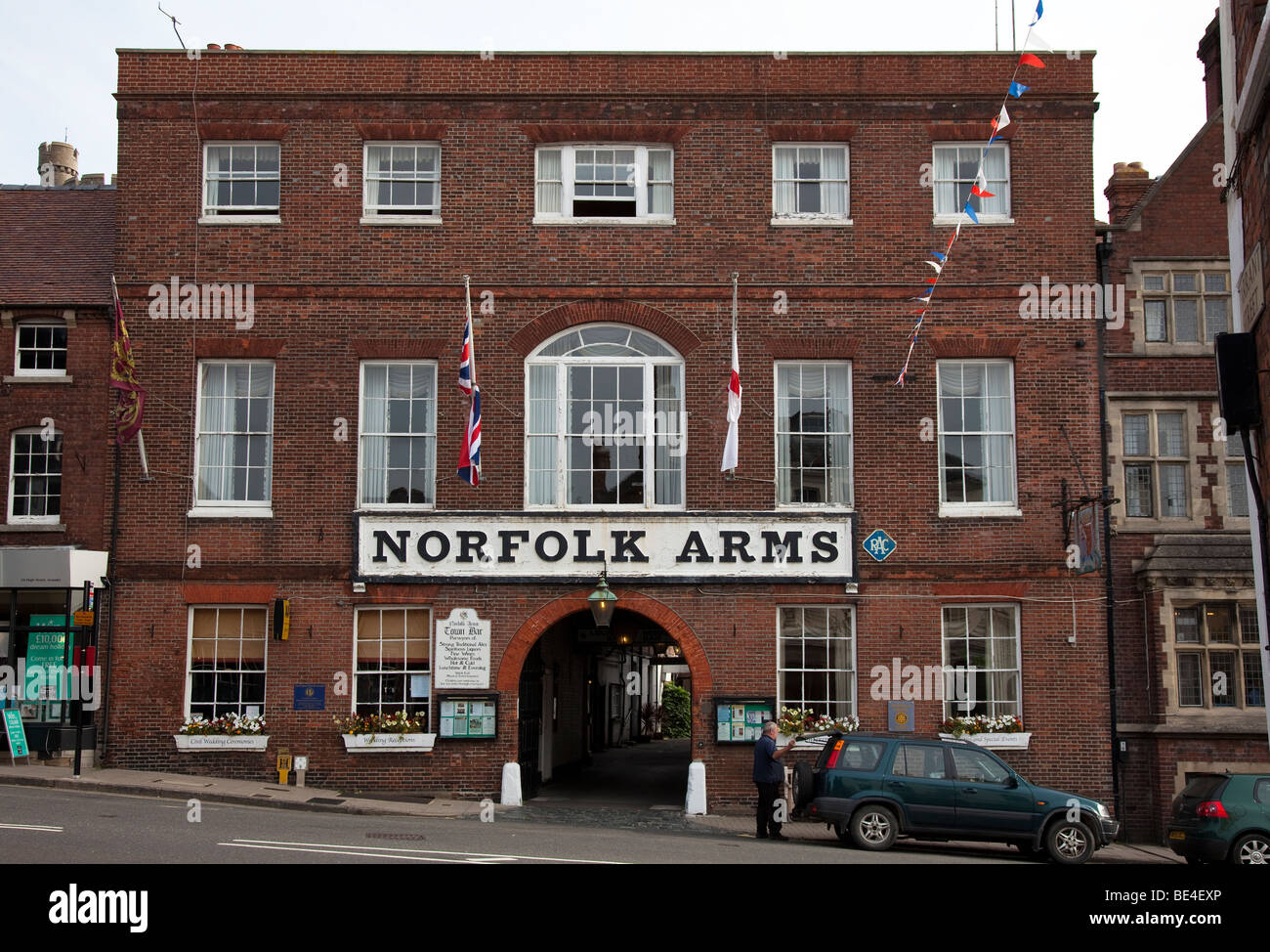 Norfolk Arms Hotel High Street Arundel West Sussex UK Banque D'Images