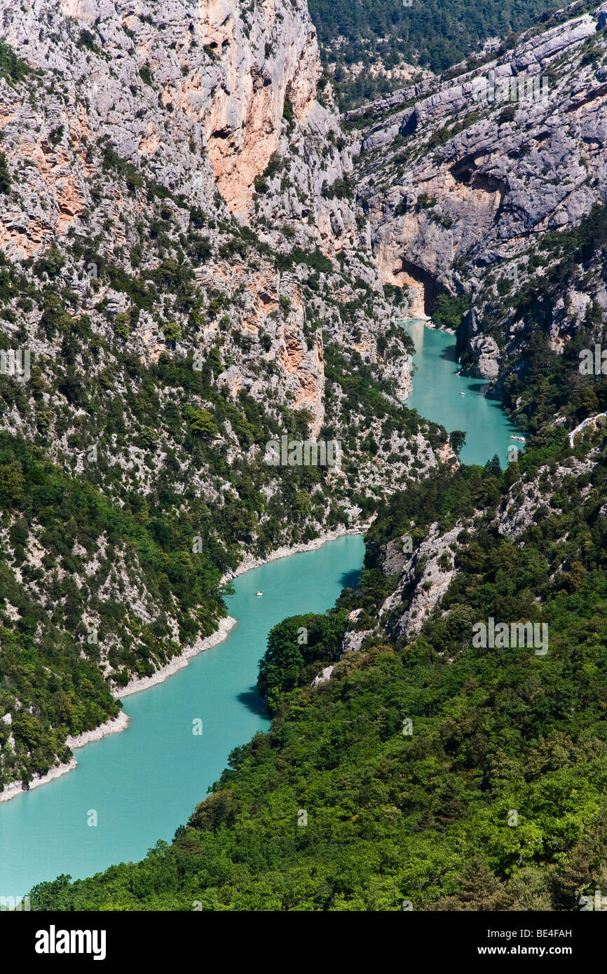 Les gorges du Verdon, Alpes Maritimes, département Alpes-de-Haute-Provence, France, Europe Banque D'Images