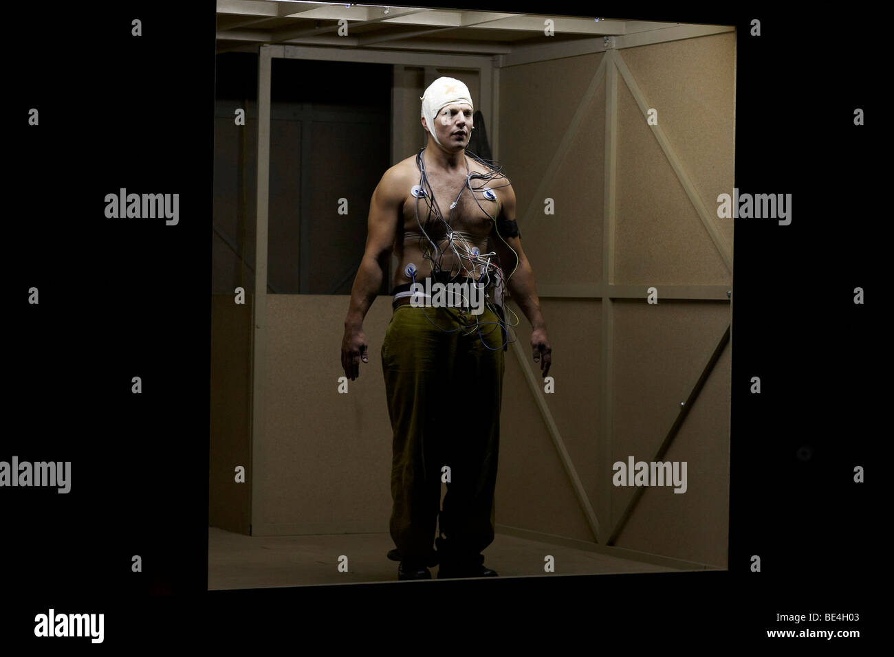 Woyzeck, musical basé sur la pièce de Georg Buechner, chansons de Tom Waits et Kathleen Brennan, concept de Robert Wilson, premie Banque D'Images