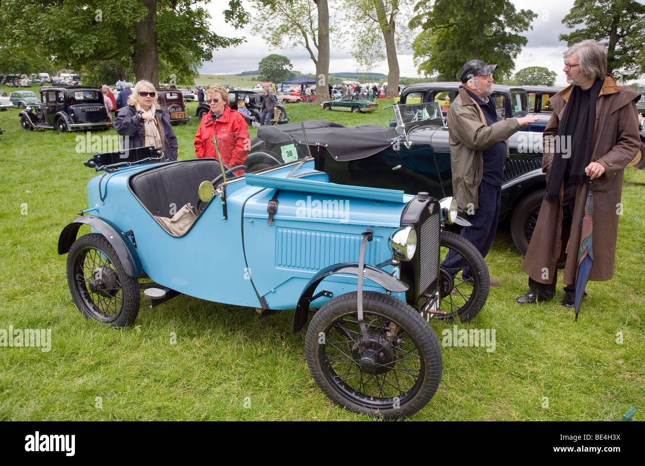 1934 Austin Ulster à Scottish Borders Extravaganza 2009 Automobile Historique Banque D'Images