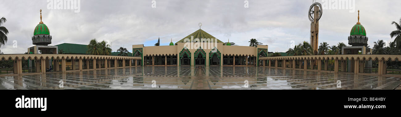 Mosquée nationale, Mesjid Kalimantan Barat, Pontianak, l'ouest de Kalimantan, Bornéo, Indonésie Banque D'Images