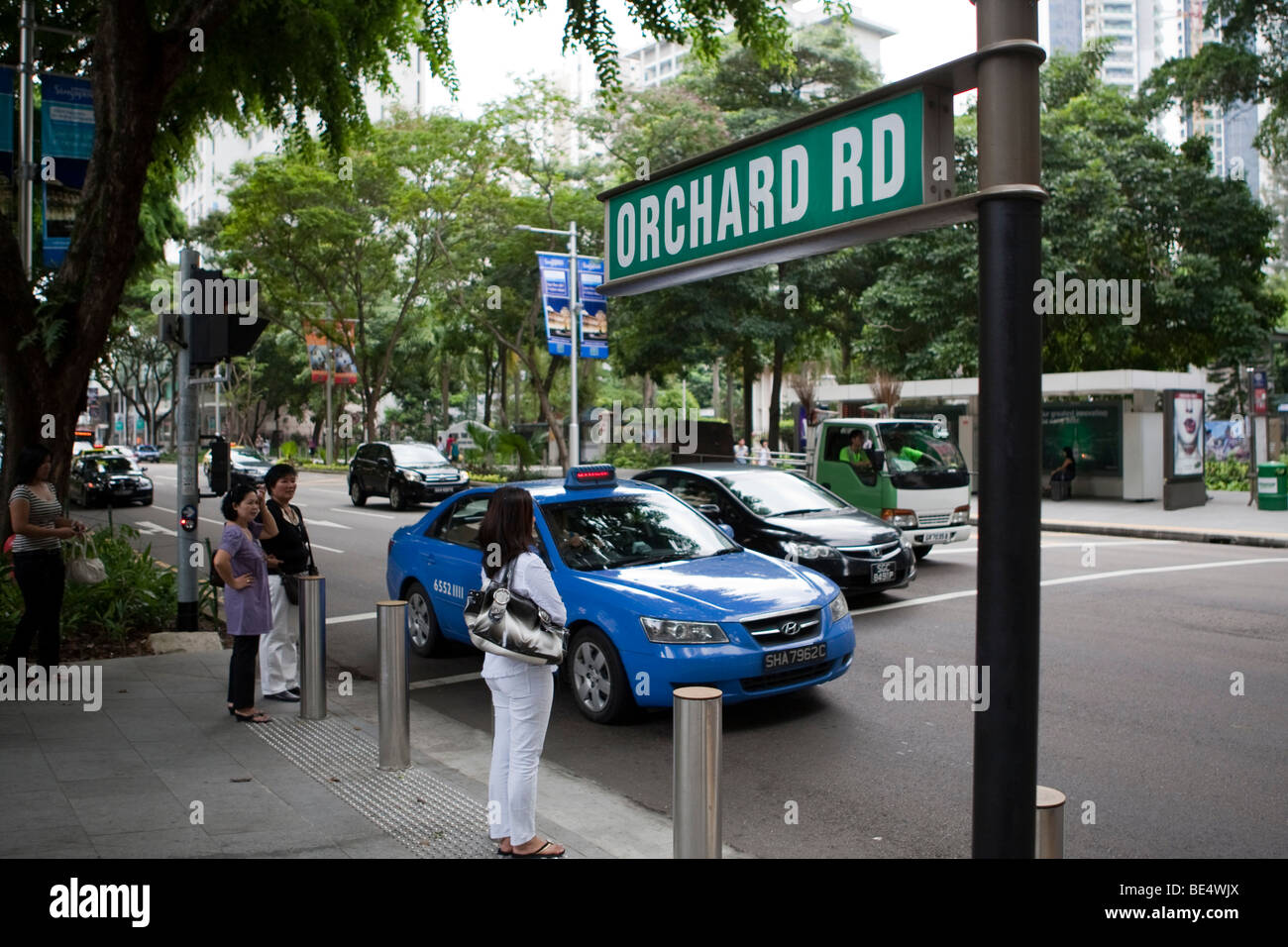 Orchard Road, à Singapour, en Asie du sud-est Banque D'Images