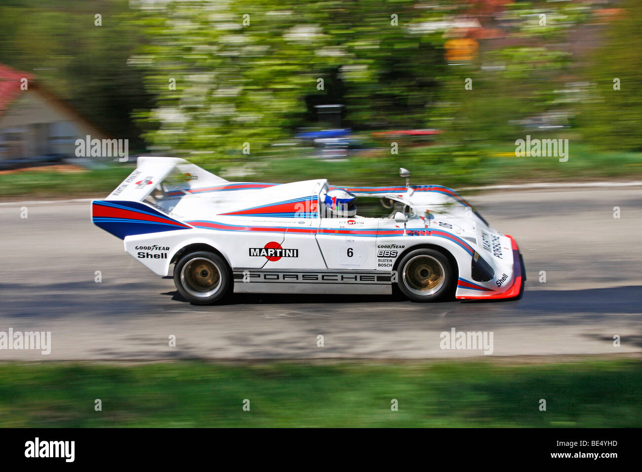 SK Porsche 002/77, construit en 1977, rallye historique 2009 Langenburg, Langenburg, Bade-Wurtemberg, Allemagne, Europe Banque D'Images