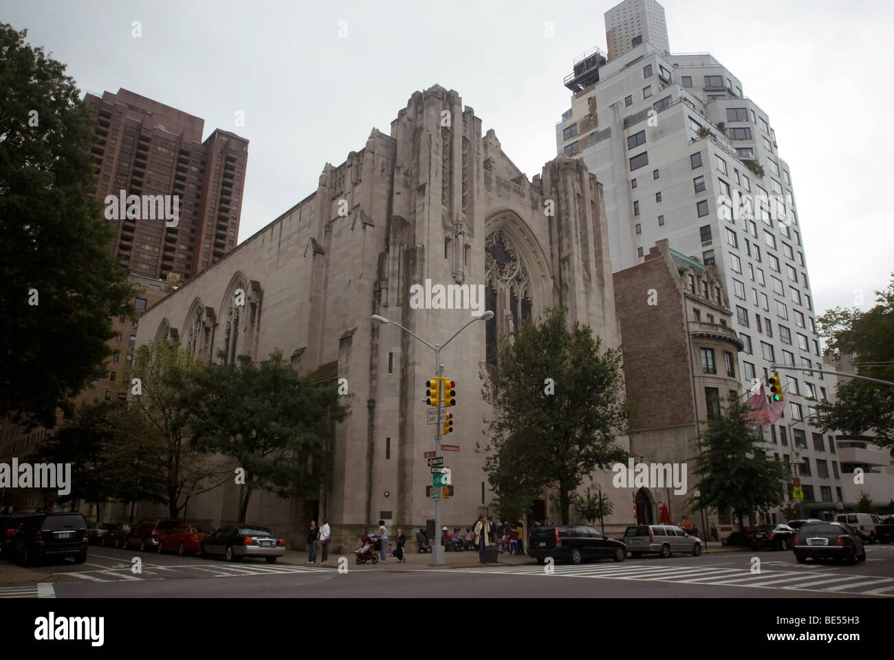 L'église de l'Armée Céleste reste sur l'Upper East Side de New York Banque D'Images