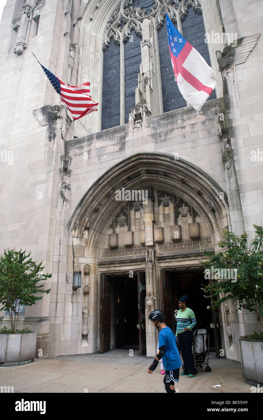 L'église de l'Armée Céleste reste sur l'Upper East Side de New York Banque D'Images