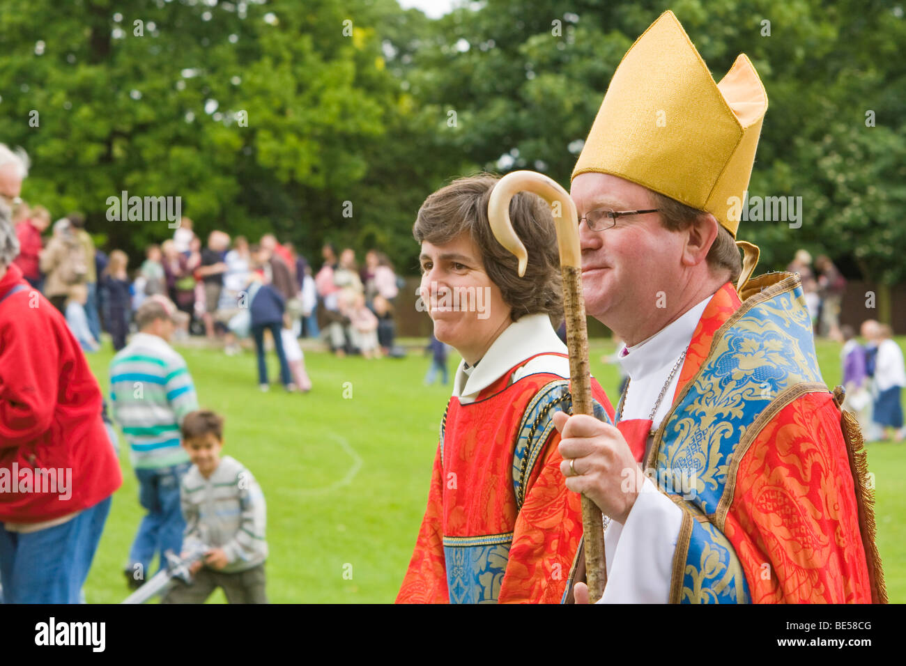 Évêque de Hertford Rt pasteur Christopher Foster Banque D'Images