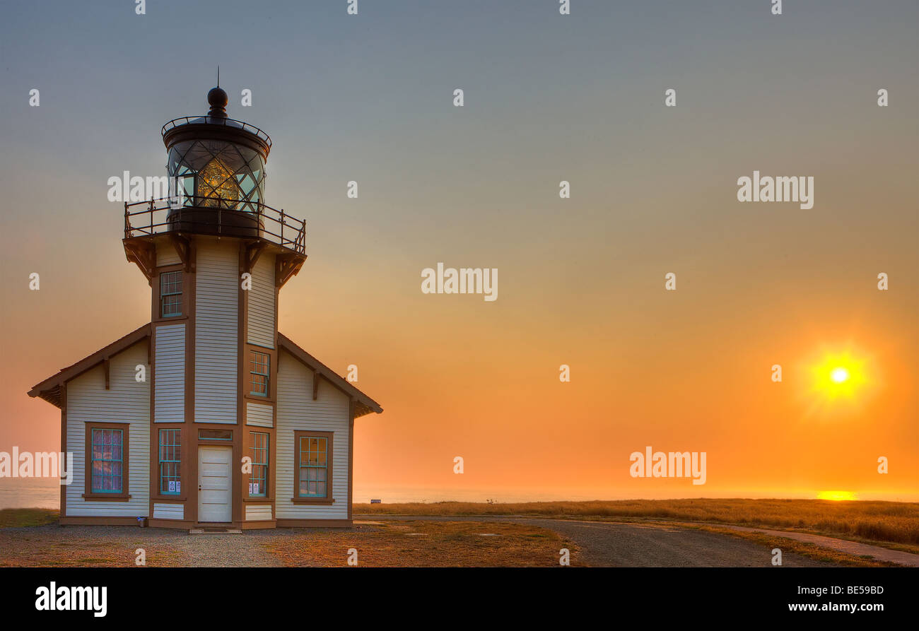 La côte de Mendocino, Californie, USA Banque D'Images