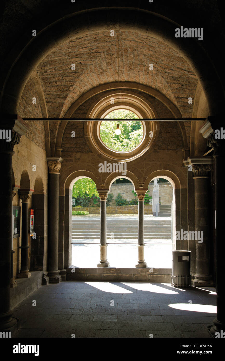 Maria Laach Monastère, Ahrweiler, Rhénanie-Palatinat, Allemagne, Europe Banque D'Images