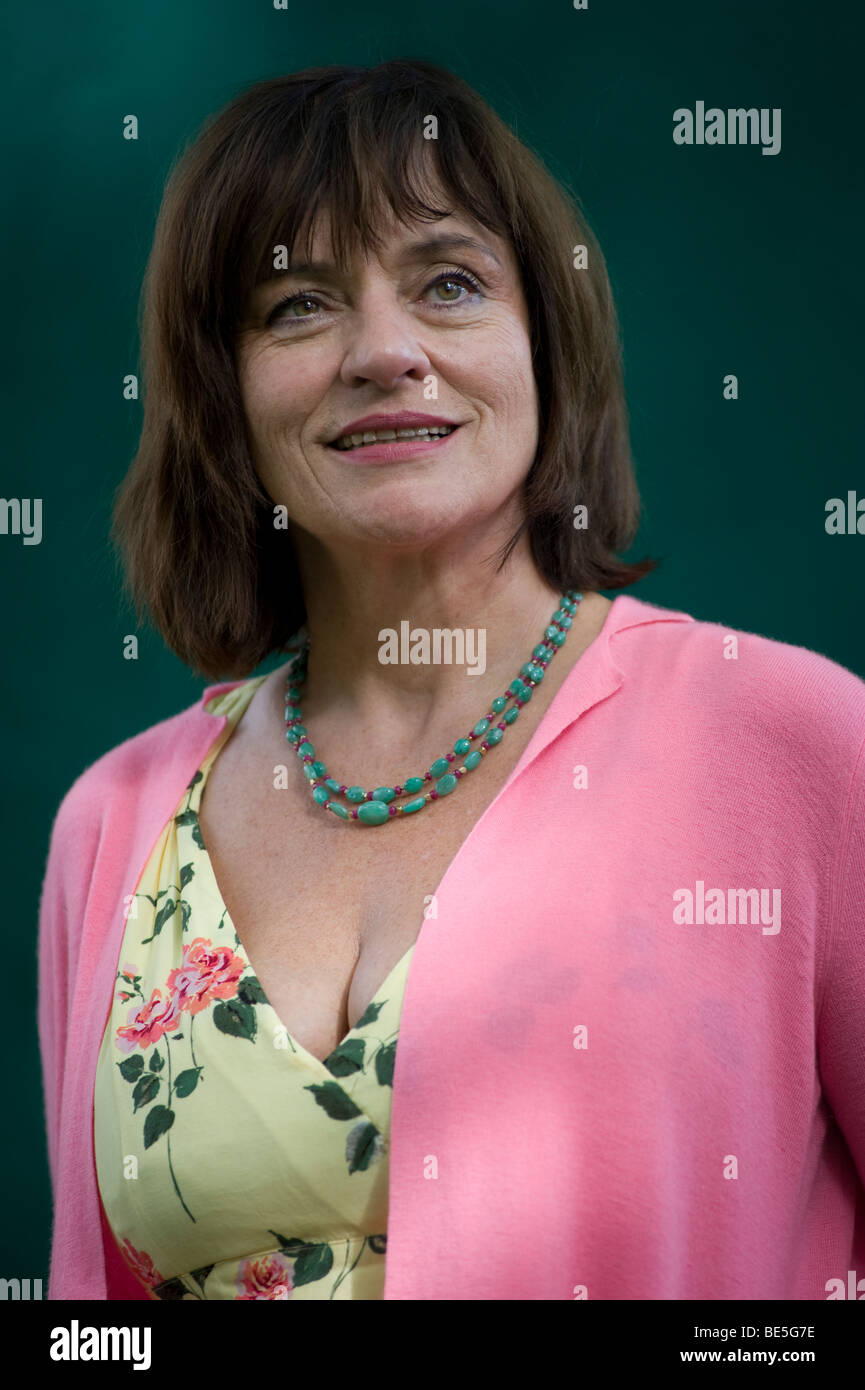 Diana Quick au Edinburgh International Book Festival 2009, l'Écosse.UK Banque D'Images