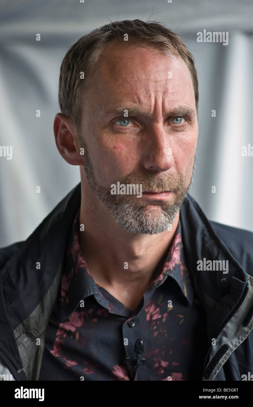 Will Self au Edinburgh International Book Festival 2009, l'Écosse.UK Banque D'Images