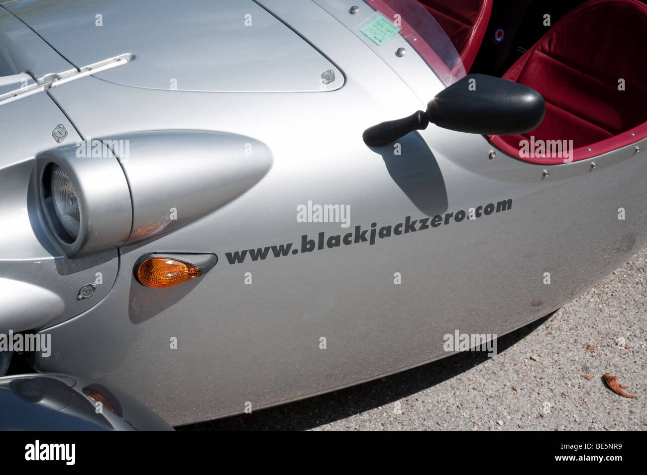 Close up d'un trike moteur zéro Blackjack Banque D'Images