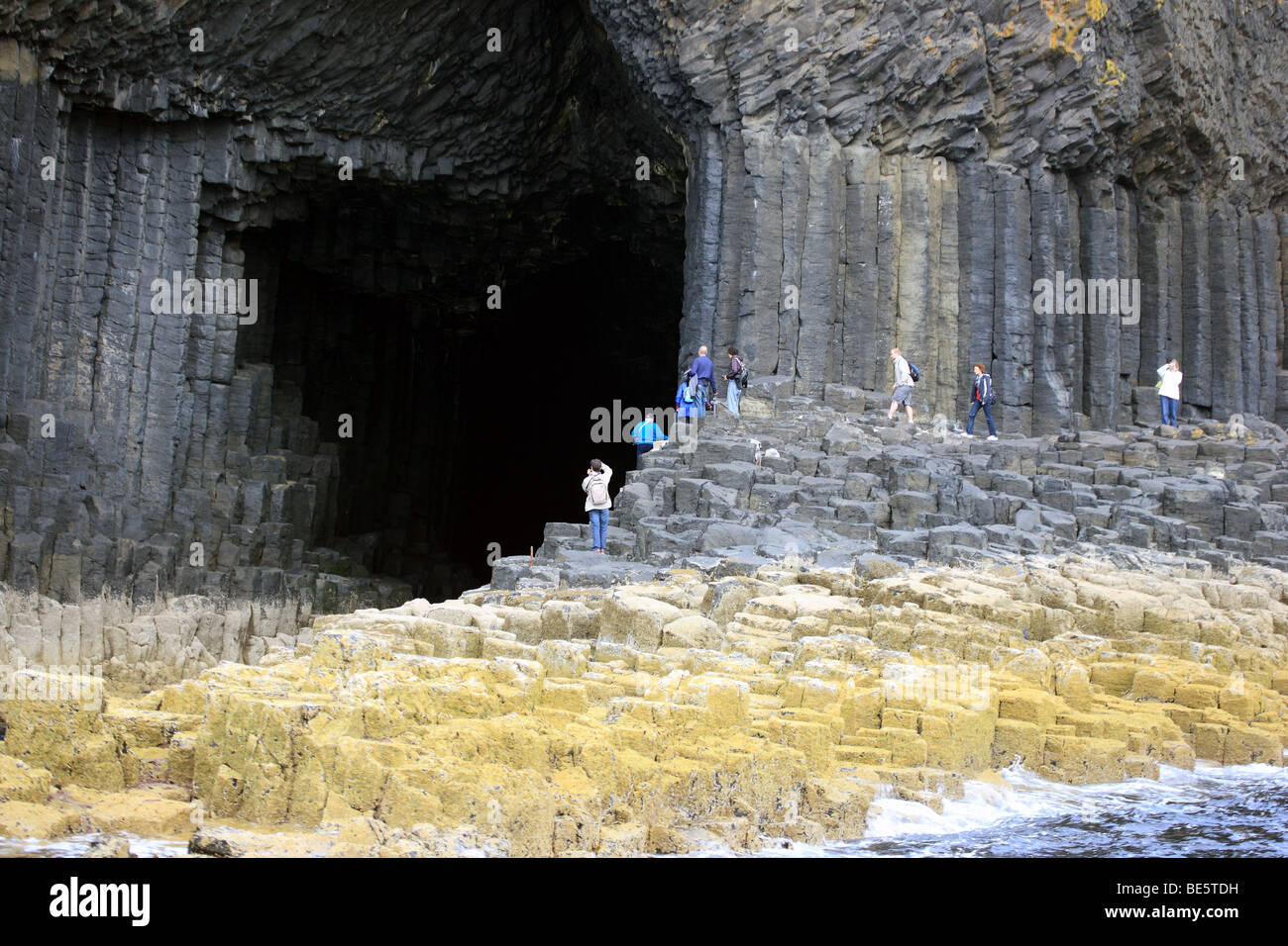 L’île de Staffa Banque D'Images