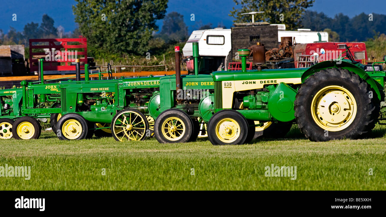 Tracteur John Deere Banque D'Images