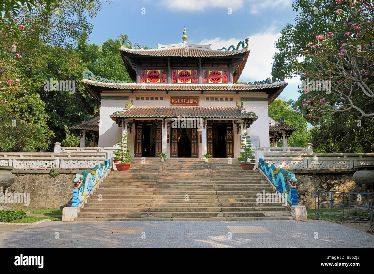 Pagoda dans le Jardin botanique de Saigon, Ho Chi Minh City, Vietnam, Asie du sud-est Banque D'Images