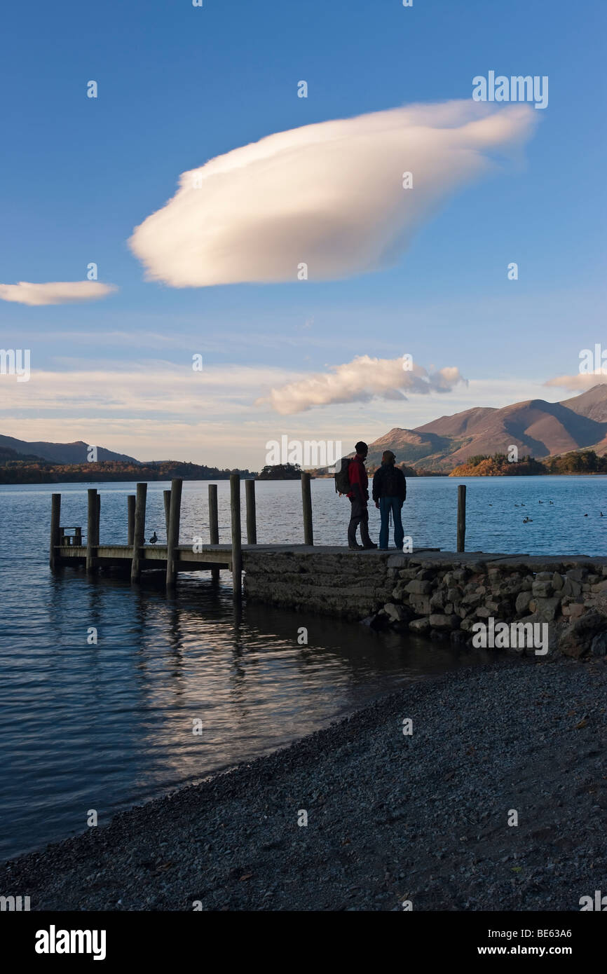 Barrow Bay, Derwent Water, Lake District, Cumbria, Angleterre Banque D'Images