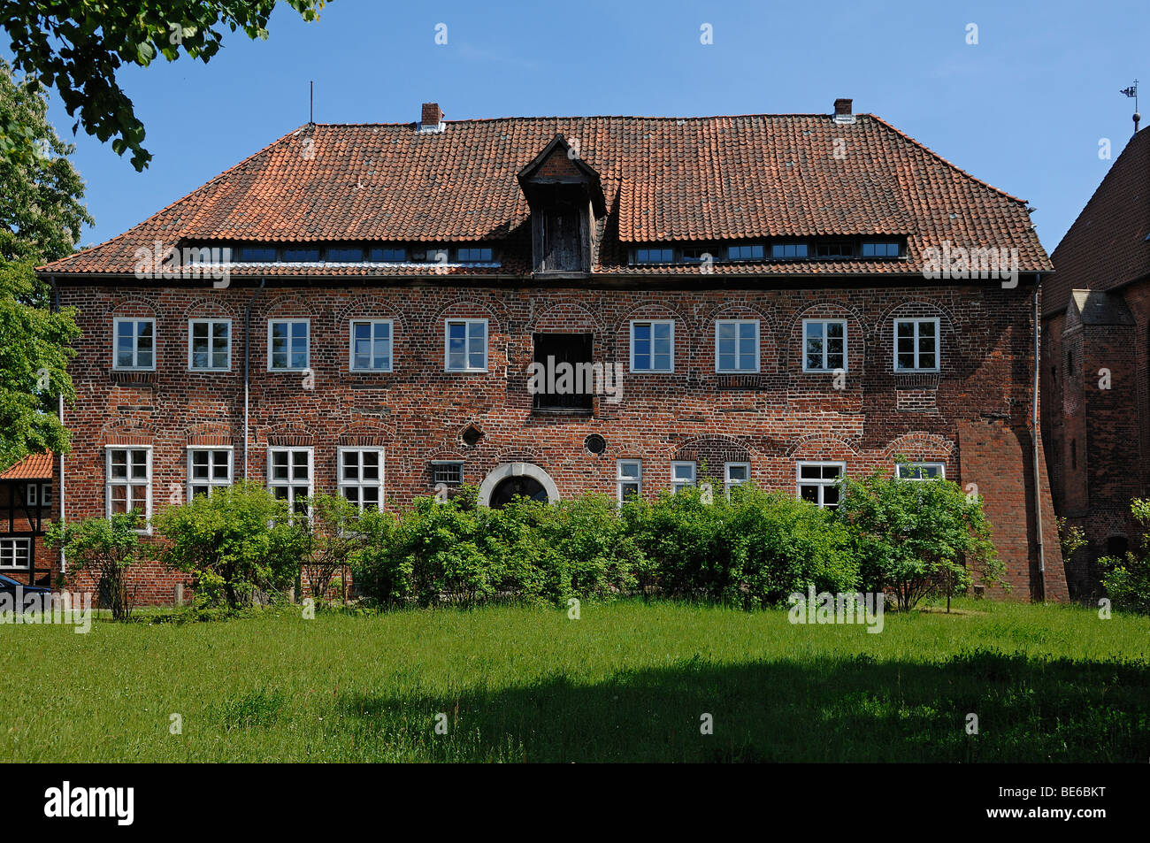 Vue partielle de l''Monastery Luenen', Lunebourg, Basse-Saxe, Allemagne, Europe Banque D'Images