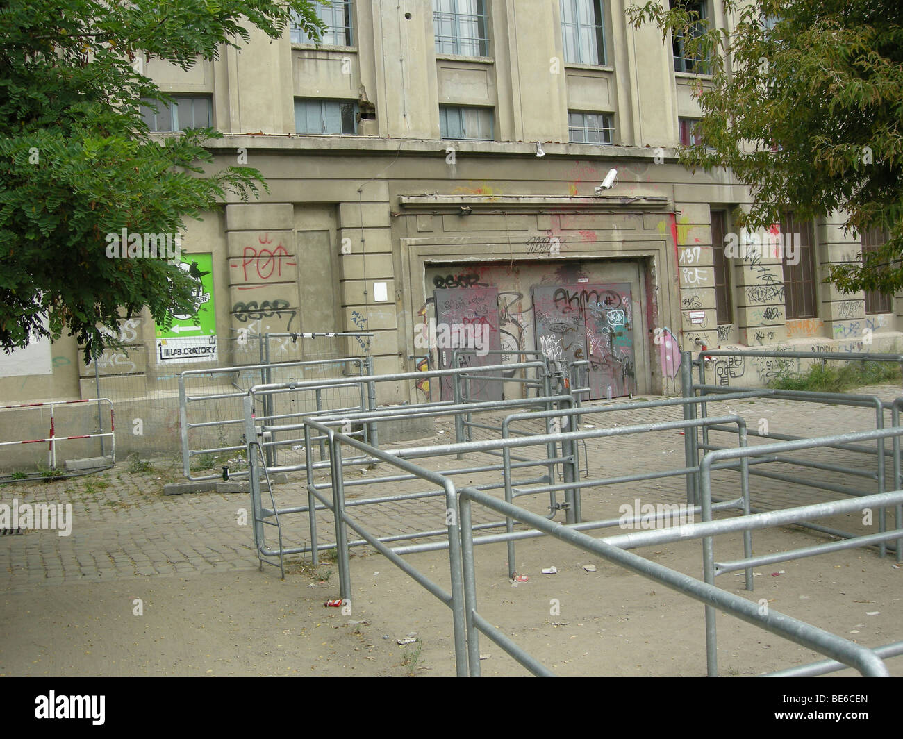 Berghain/Panorama Bar discothèque près de la gare Ostbahnhof de Berlin à Berlin, Allemagne Banque D'Images