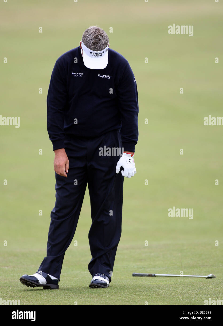 DARREN CLARKE SUR 7ÈME FAIRWAY L'OPEN TURNBERRY TURNBERRY 2009 AYRSHIRE EN ÉCOSSE LE 18 JUILLET 2009 Banque D'Images