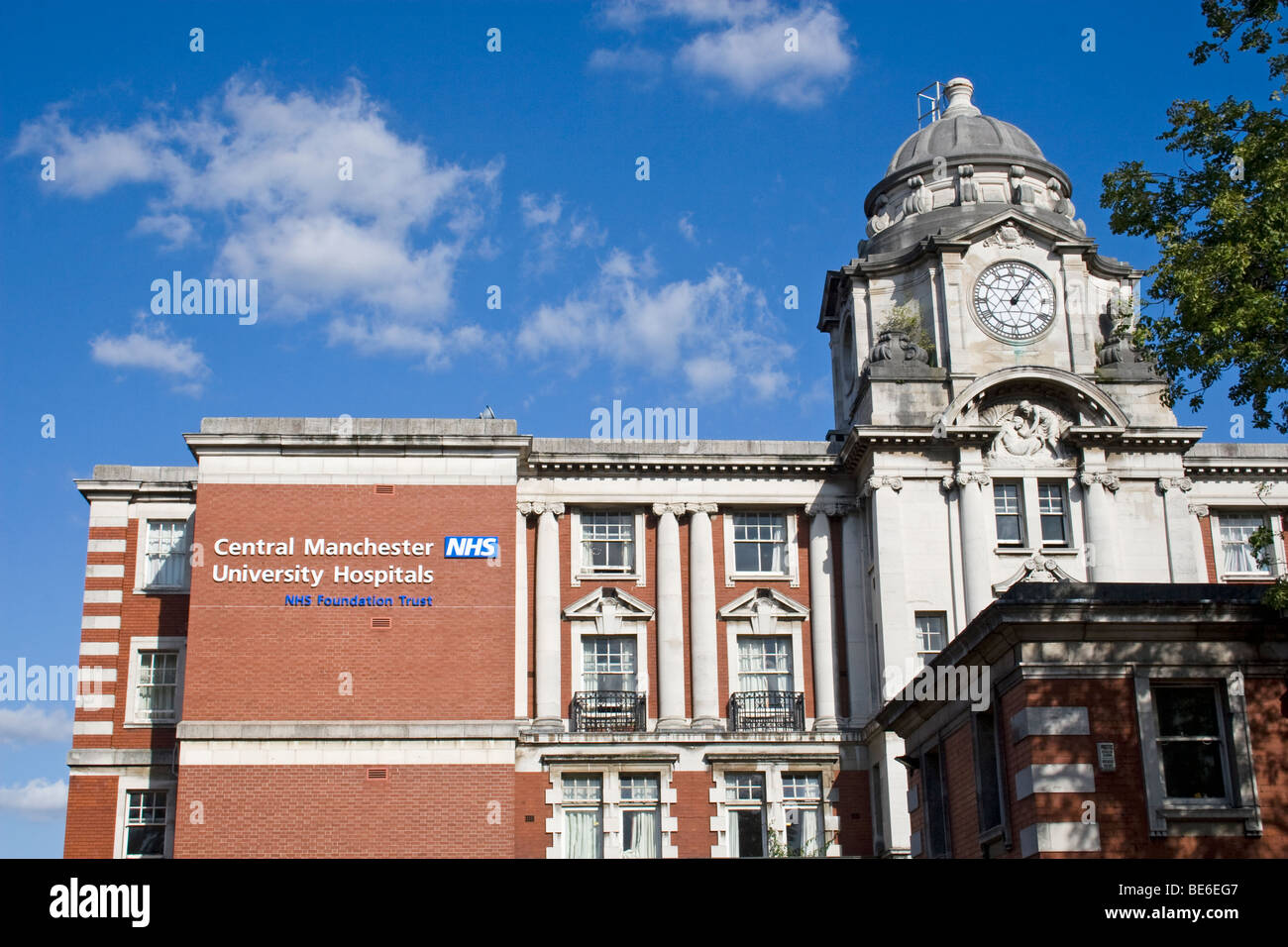 Manchester Royal Infirmary, Manchester, UK (problème de santé régime PFI ) Banque D'Images