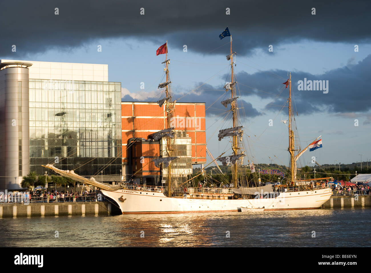 Tall Ships visiter Belfast Août 2009 Banque D'Images