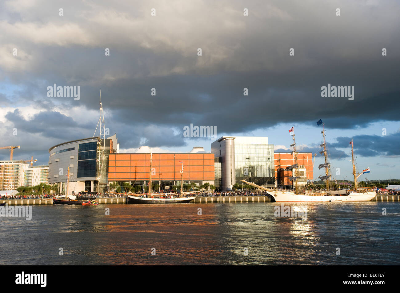 Tall Ships visiter Belfast Août 2009 Banque D'Images