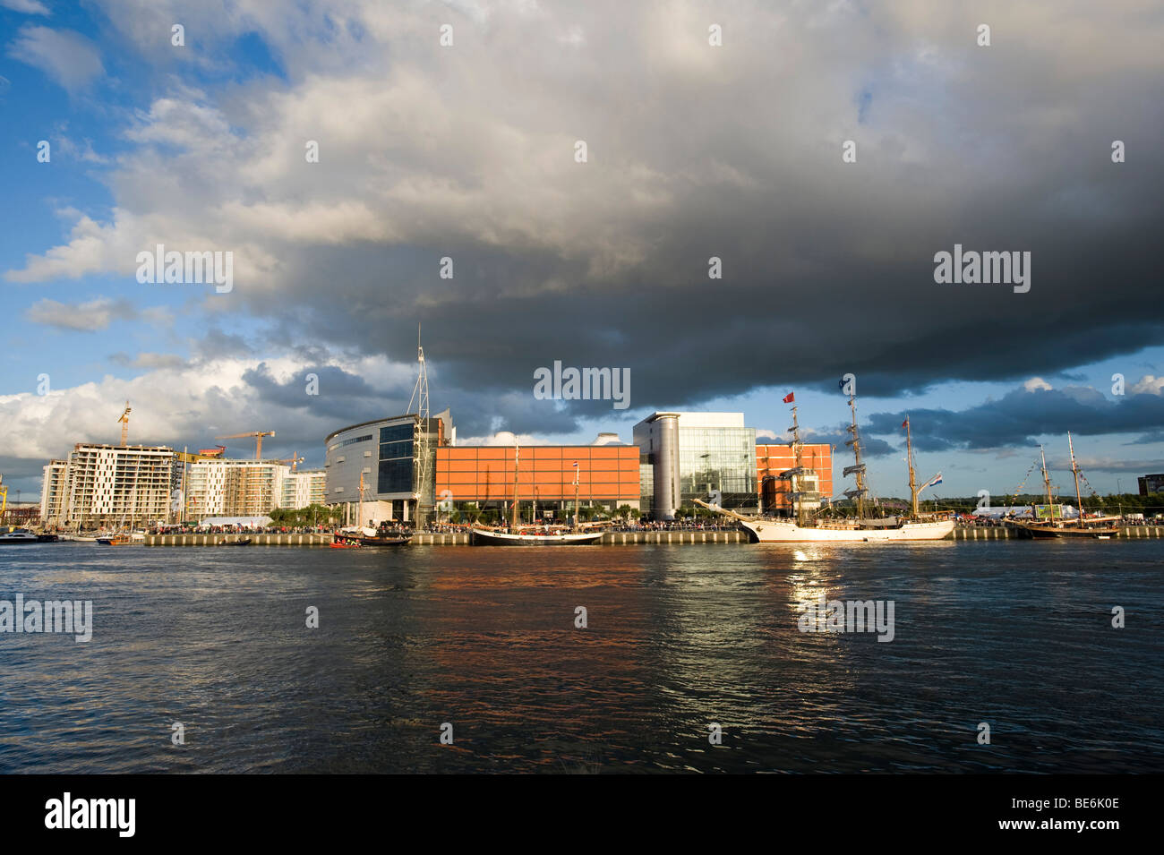 Tall Ships visiter Belfast Août 2009 Banque D'Images