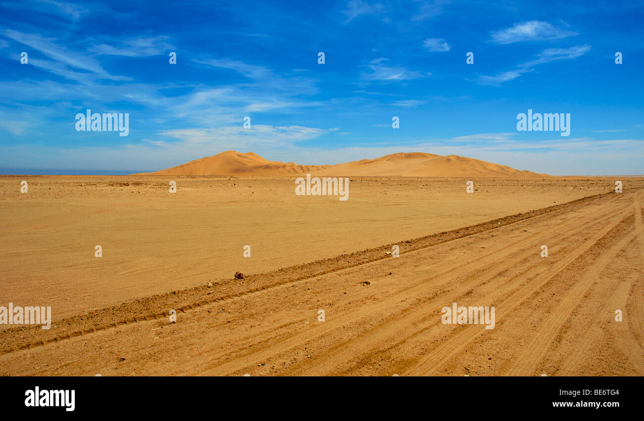 Dunes du désert de Namibie Banque D'Images