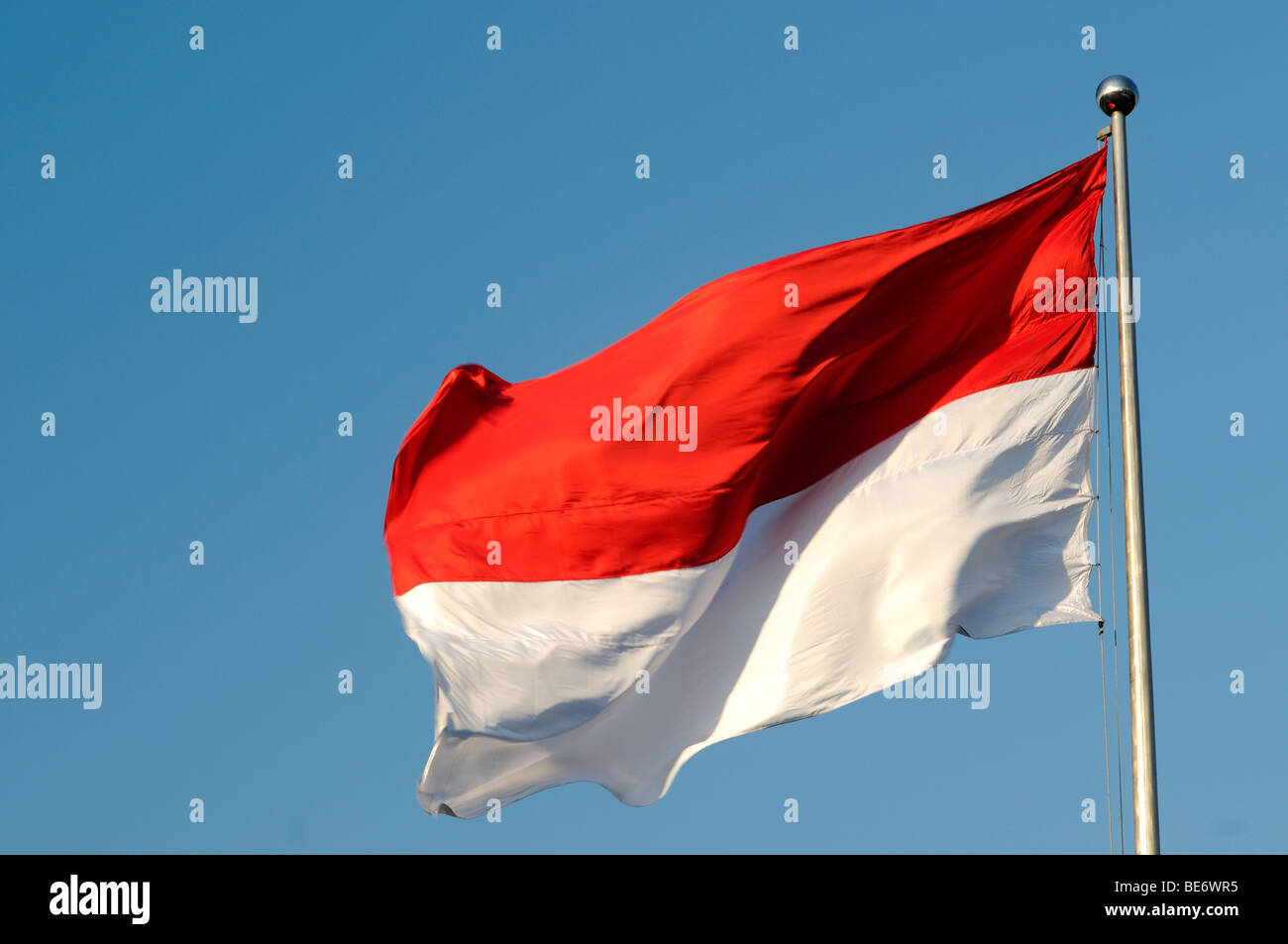Indonesian flag Banque de photographies et d’images à haute résolution ...